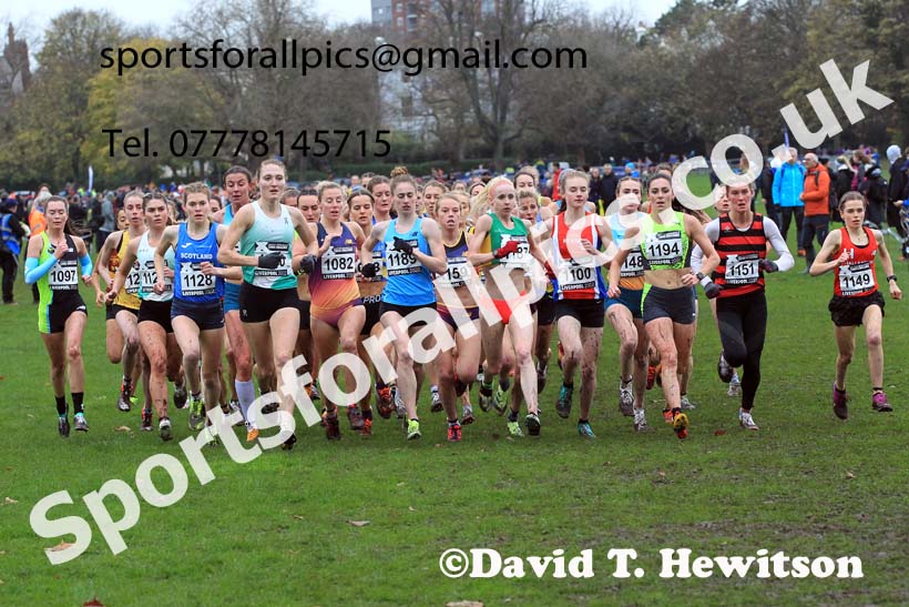 Senior Women and Under-23 Women, 2022 British Athletics Cross Challenge, Sefton Park, Liverpool.  Photo: David T. Hewitson/Sports for All Pics